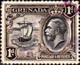 Grenada 1934 King George V SG 136a Fine Used