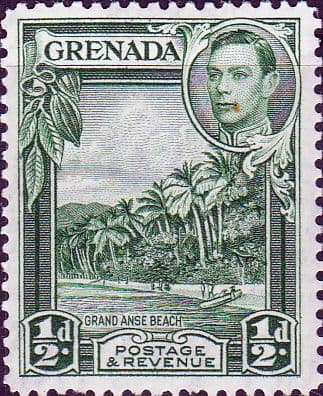 Grenada 1938 King George VI SG 153a Fine Mint