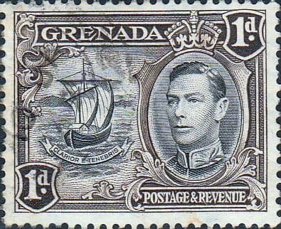 Grenada 1938 King George VI SG 154a Fine Used