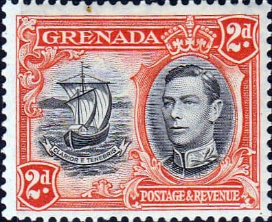 Grenada 1938 King George VI SG 156a Fine Mint