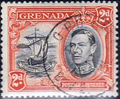 Grenada 1938 King George VI SG 156a Fine Used
