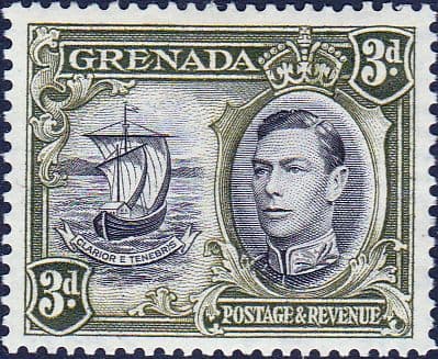 Grenada 1938 King George VI SG 158a Fine Mint