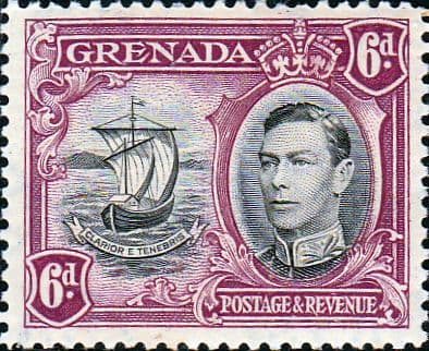 Grenada 1938 King George VI SG 159a Fine Mint