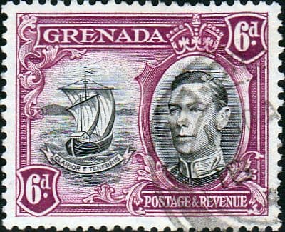 Grenada 1938 King George VI SG 159a Fine Used
