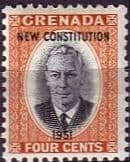 Grenada 1951 New Constitution SG 188 Fine Mint