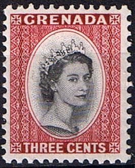 Grenada 1953 Queen Elizabeth Head SG 195 Fine Mint