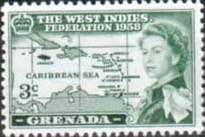 Grenada 1958 B W I Federation SG 205 Fine Mint