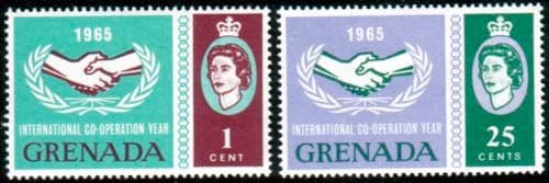 Grenada 1965 International Co-operation Year Set Fine Mint