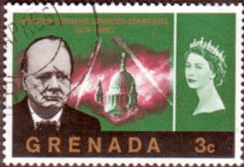 Grenada 1966 Churchill SG 226 Fine Used