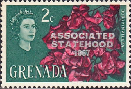 Grenada 1967 Associated Statehood 1967 Overprint SG 253 Fine Mint