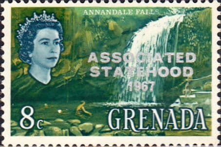 Grenada 1967 Associated Statehood 1967 Overprint SG 255 Fine Mint