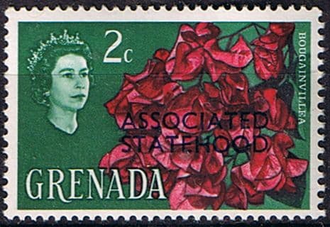 Grenada 1967 Associated Statehood Overprint SG 263 Fine Used