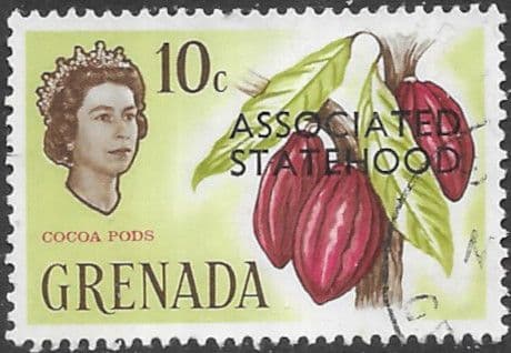 Grenada 1967 Associated Statehood Overprint SG 268 Fine Used