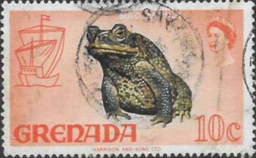 Grenada 1968 Marine Toad SG 312 Fine Used