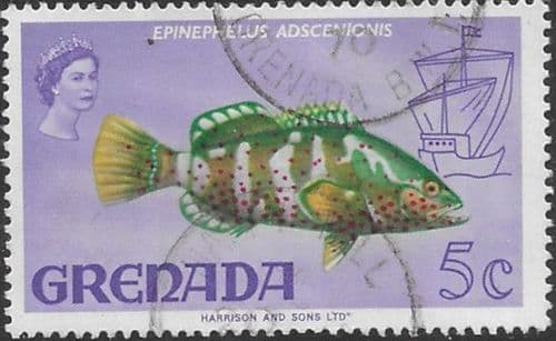 Grenada 1968 Rock hind SG 309 Fine Used