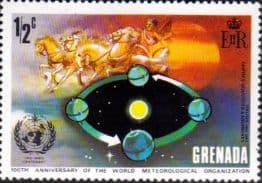 Grenada 1973 I.M.O./W.M.O. Greek Gods SG 556 Fine Mint