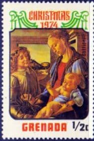 Grenada 1974 Christmas SG 640 Fine Mint