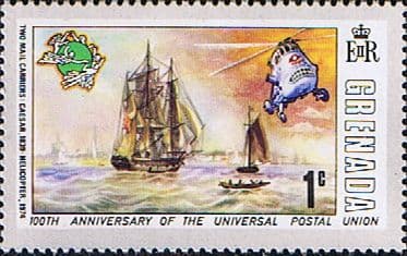 Grenada 1974 U P U Centenary SG 629 Fine Mint