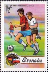 Grenada 1974 World Cup Football Championship SG 619 Fine Mint
