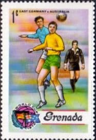 Grenada 1974 World Cup Football Championship SG 620 Fine Mint