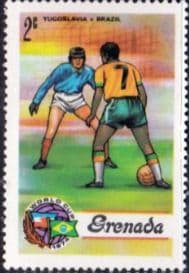 Grenada 1974 World Cup Football Championship SG 621 Fine Mint