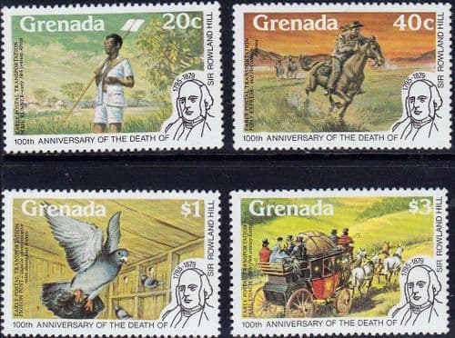 Grenada 1979 Sir Rowland Hill Set Fine Mint