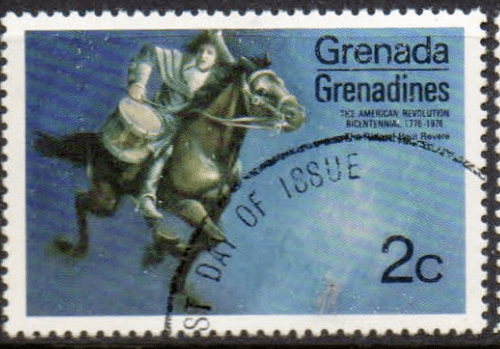 Grenada Grenadines 1975 American Revolution SG 94 Fine Used