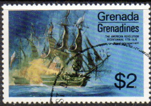 Grenada Grenadines 1975 American Revolution SG 99 Fine Used