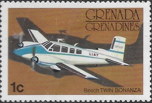 Grenada Grenadines 1976 Aircraft SG 185 Fine Mint