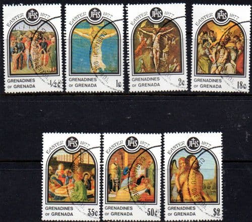 Grenada Grenadines 1977 Easter Set Fine Used