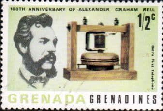 Grenada Grenadines 1977 First Telephone Transmission SG 207 Fine Mint