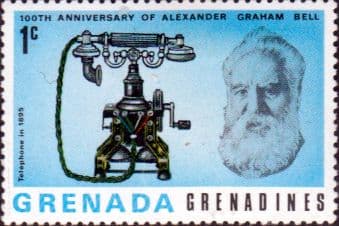Grenada Grenadines 1977 First Telephone Transmission SG 208 Fine Mint