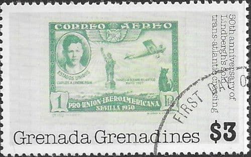 Grenada Grenadines 1978 First Zeppelin Flight SG 263 Fine Used