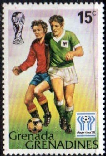 Grenada Grenadines 1978 World Cup Football Championship SG 302 Fine Mint