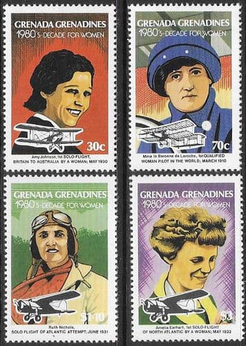 Grenada Grenadines 1981 Decade for Women Set Fine Mint