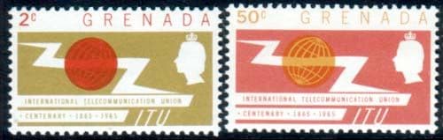 Grenada International Telecomunication Union Set Fine Mint