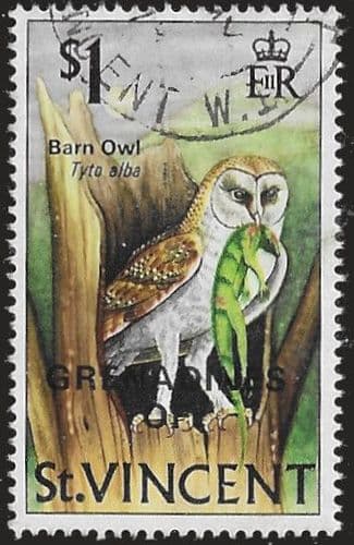 Grenadines of St Vincent 1974 Birds SG 15 Fine Used
