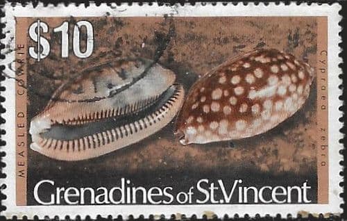 Grenadines of St Vincent 1974 Shells and Molluscs SG 52cA Fine Used