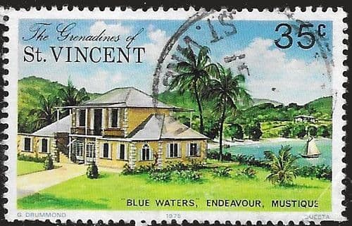 Grenadines of St Vincent 1975 Mustique SG 57 Fine Used