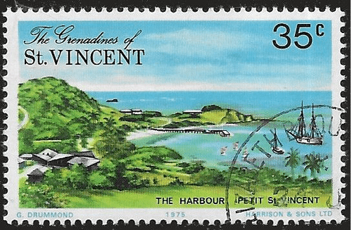 Grenadines of St Vincent 1975 Petit St. Vincent SG 67 Fine Used