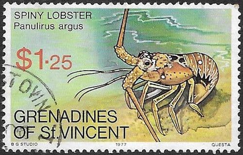 Grenadines of St Vincent 1977 Crustaceans SG 99 Fine Used