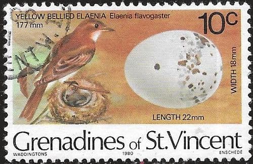 Grenadines of St Vincent 1978 Birds and their Eggs SG 117 Fine Used