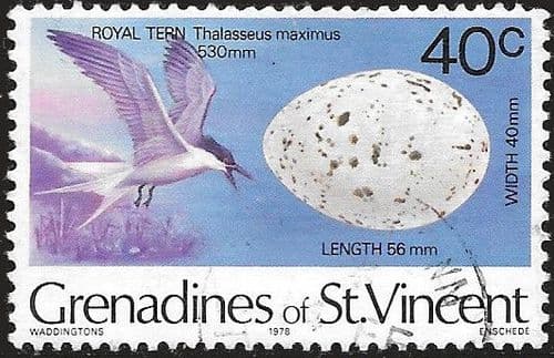 Grenadines of St Vincent 1978 Birds and their Eggs SG 122 Fine Used