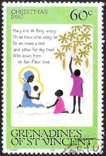 Grenadines of St Vincent 1980 Christmas SG 181 Fine Used