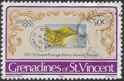 Grenadines of St Vincent 1980 Stampex SG 168 Fine Used