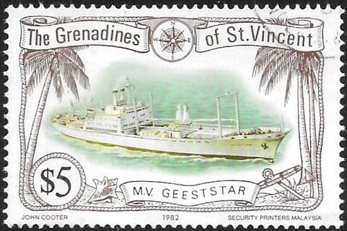 Grenadines of St Vincent 1982 Ships SG 223 Fine Used