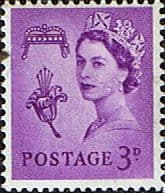 Guernsey 1958 Queen Elizabeth SG 7 Fine Mint