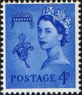 Guernsey 1958 Queen Elizabeth SG 8p Phosphor Band Fine Mint