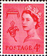 Guernsey 1968 Queen Elizabeth SG 11 Fine Mint