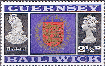 Guernsey 1971 Decimal Currency SG 48 Queen Elizabeth II and Coat of Arms Fine Mint
